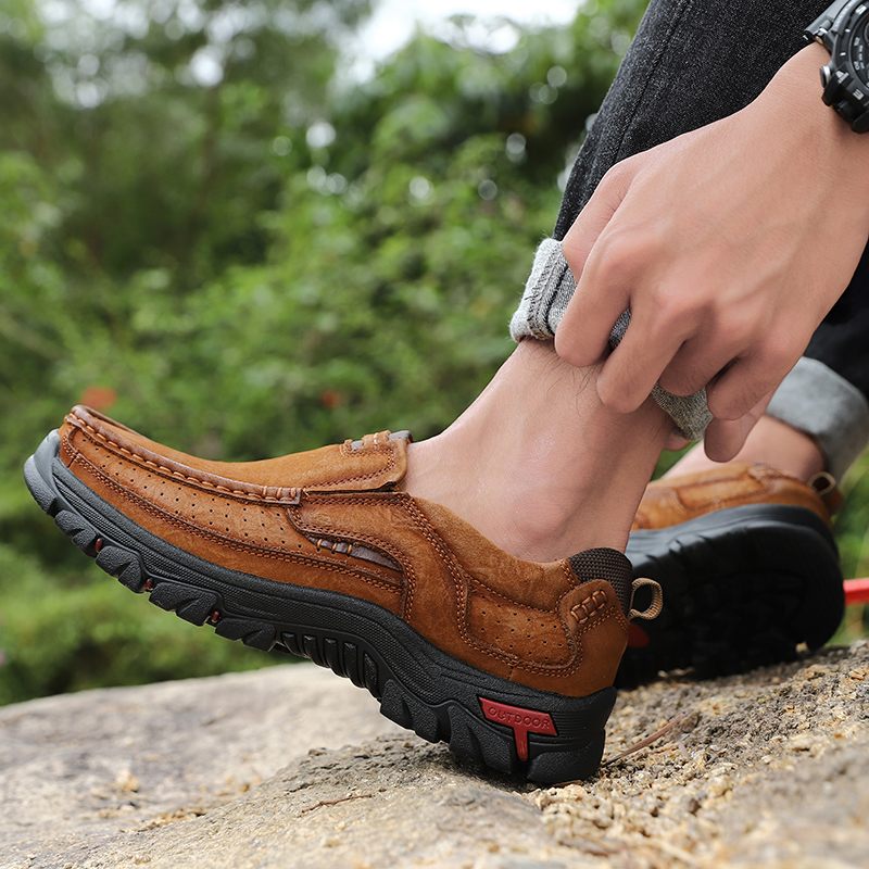 Bustamante Loafers För Män Casual Skor - Kaffe