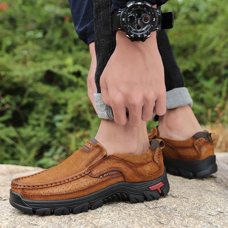 Bustamante Loafers För Män Casual Skor - Kaffe