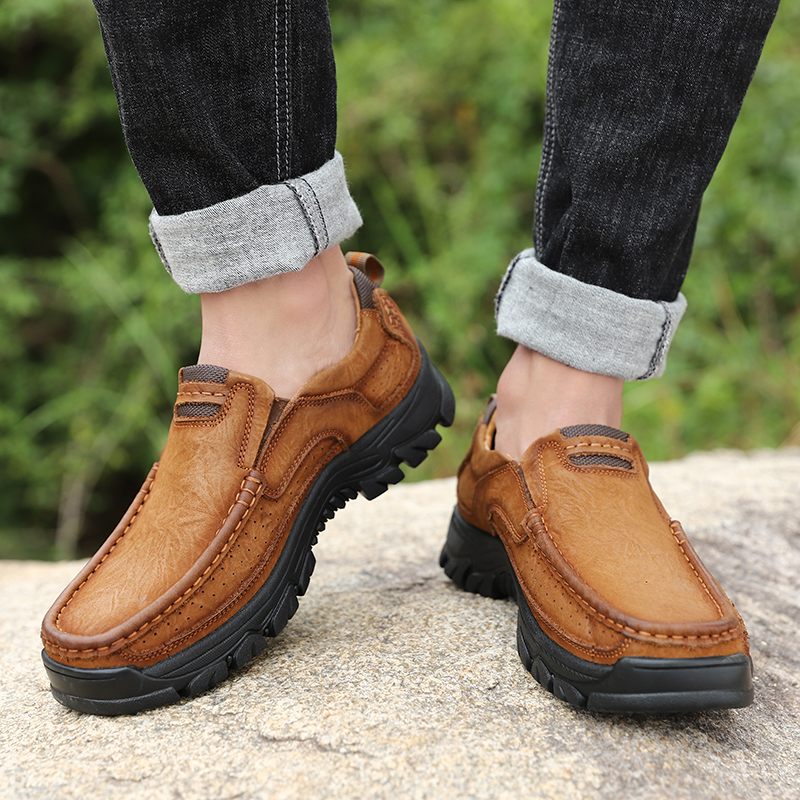 Bustamante Loafers För Män Casual Skor - Kaffe