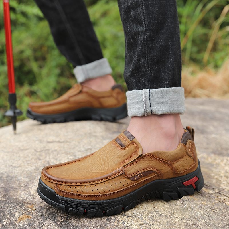 Bustamante Loafers För Män Casual Skor - Kaffe