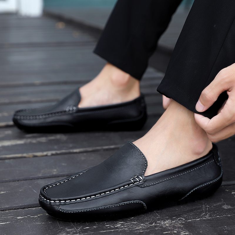 Buster Loafers För Män Casual Skor - Svart