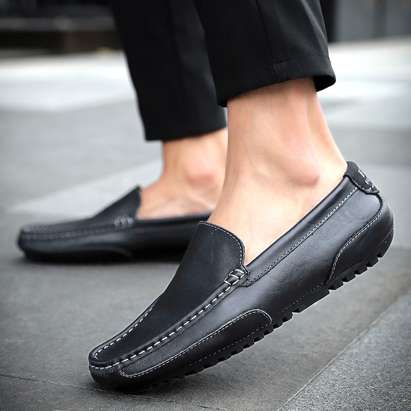 Buster Loafers För Män Casual Skor - Svart