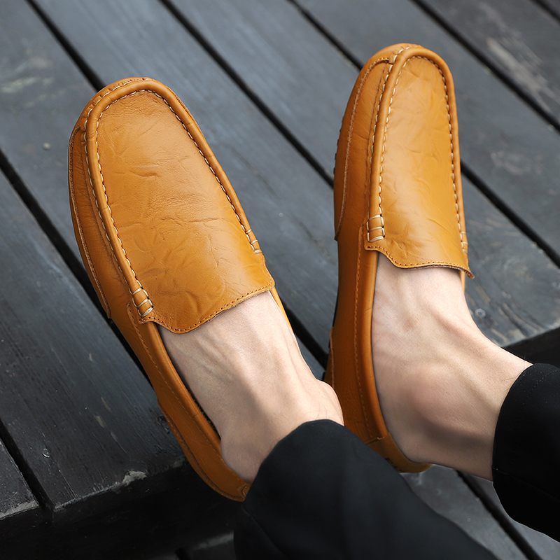 Buster Loafers För Män Casual Skor - Svart