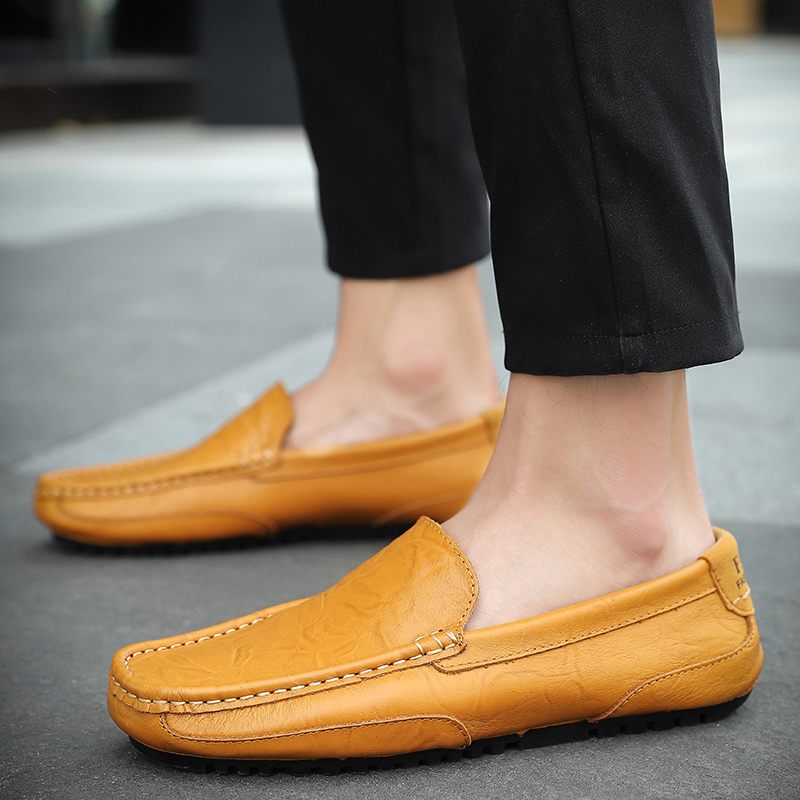 Buster Loafers För Män Casual Skor - Svart