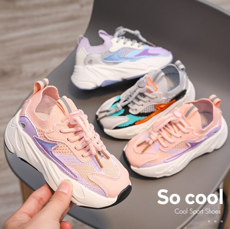 Busti Unisex Modesneaker För Barn - Grå