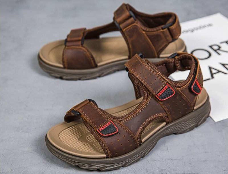 Cacique Vandringssandal För Män - Khaki