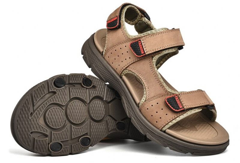Cacique Vandringssandal För Män - Khaki