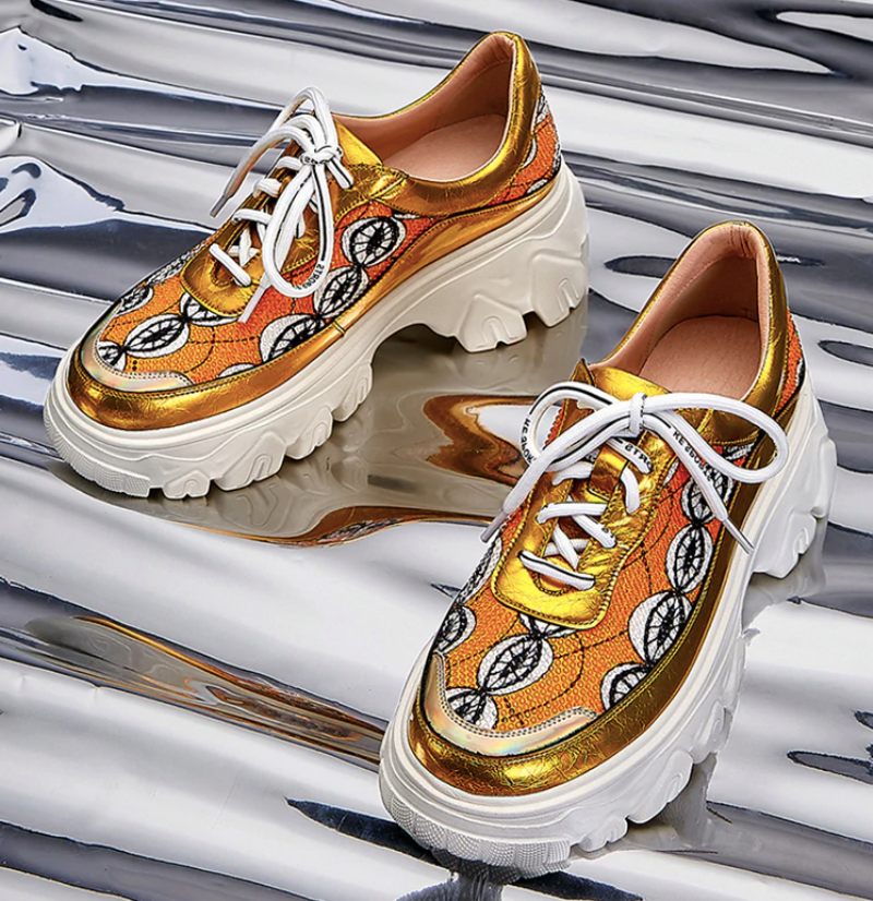 Calgary Sneakers - Silver