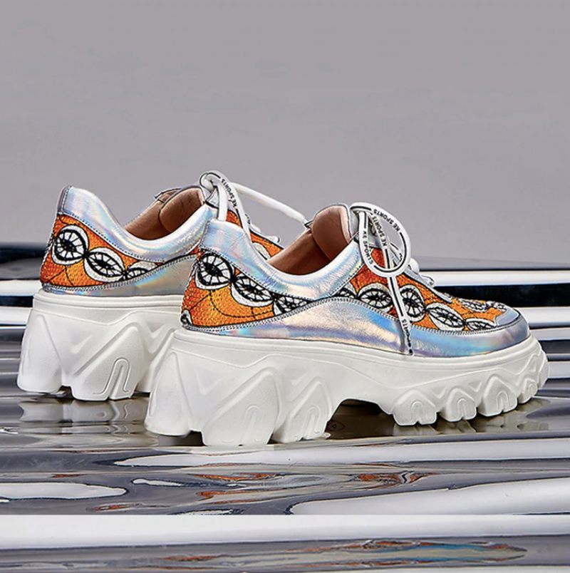 Calgary Sneakers - Silver