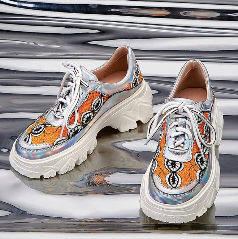Calgary Sneakers - Silver