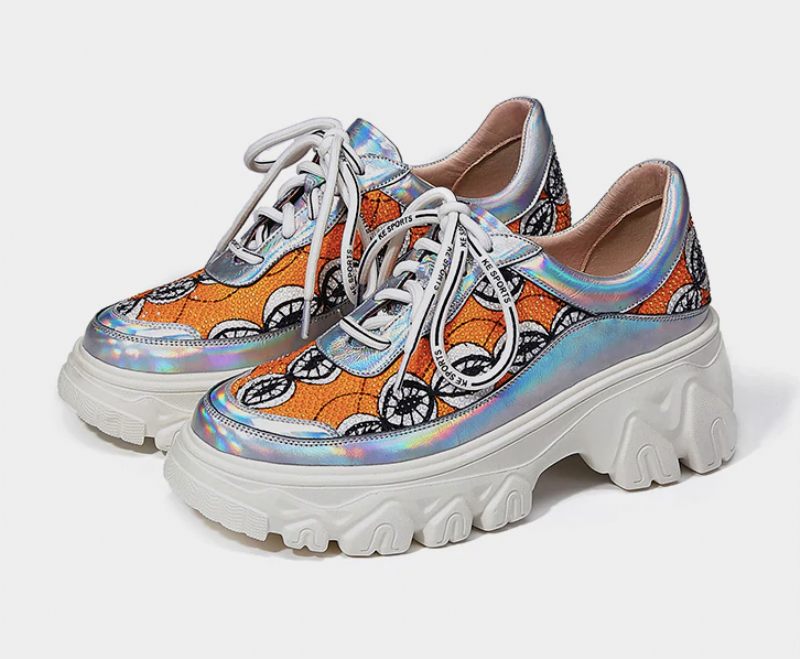 Calgary Sneakers - Silver