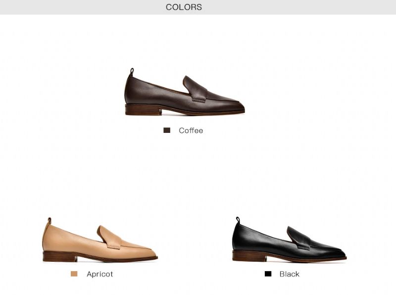Calixto Casual Slip-on Loafer Skor För Kvinnor - Kaffe