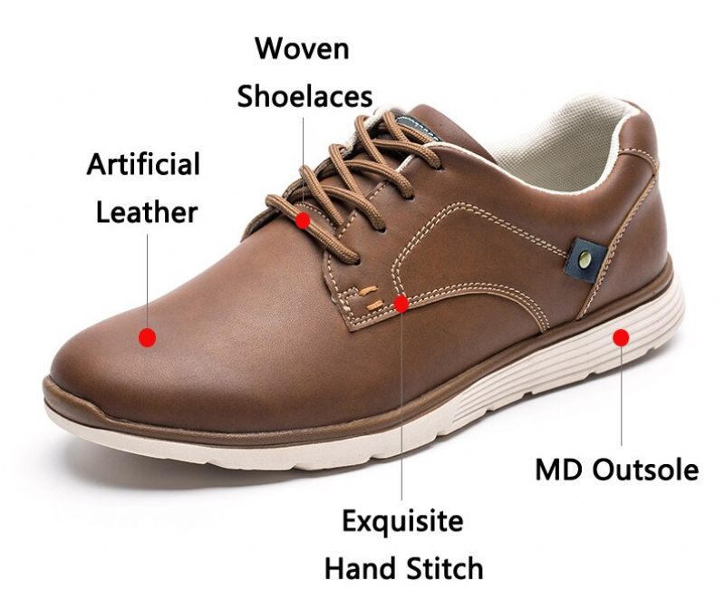 Cambridge Casual Sneakers För Män - Brun