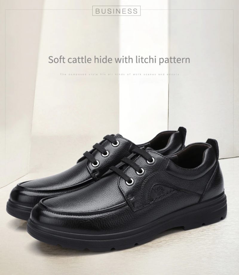 Cambridge Mode Loafer För Män - Svart