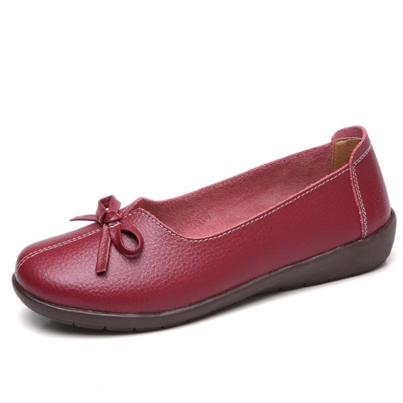 Camelia Dam Loafer Skor - Vinröd