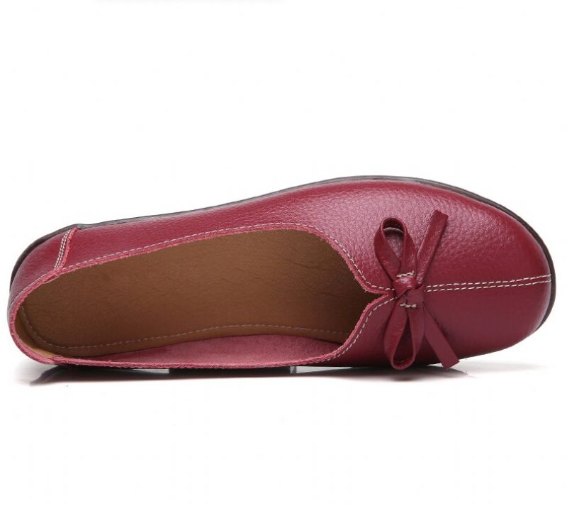 Camelia Dam Loafer Skor - Vinröd