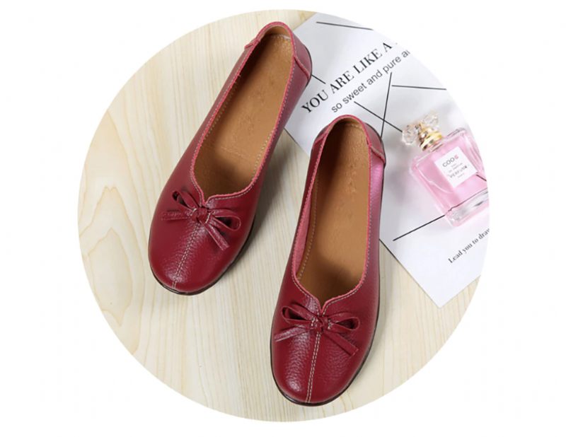 Camelia Dam Loafer Skor - Vinröd