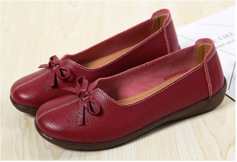Camelia Dam Loafer Skor - Vinröd