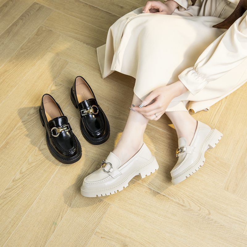 Camila Dam Loafer Skor - Beige