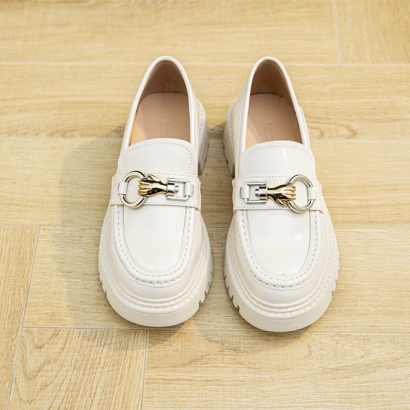 Camila Dam Loafer Skor - Beige