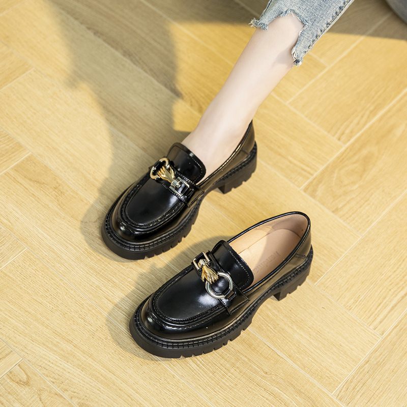 Camila Dam Loafer Skor - Beige