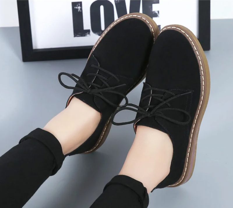 Camile Oxford Loafer Dam - Beige
