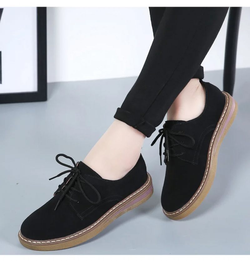 Camile Oxford Loafer Dam - Beige