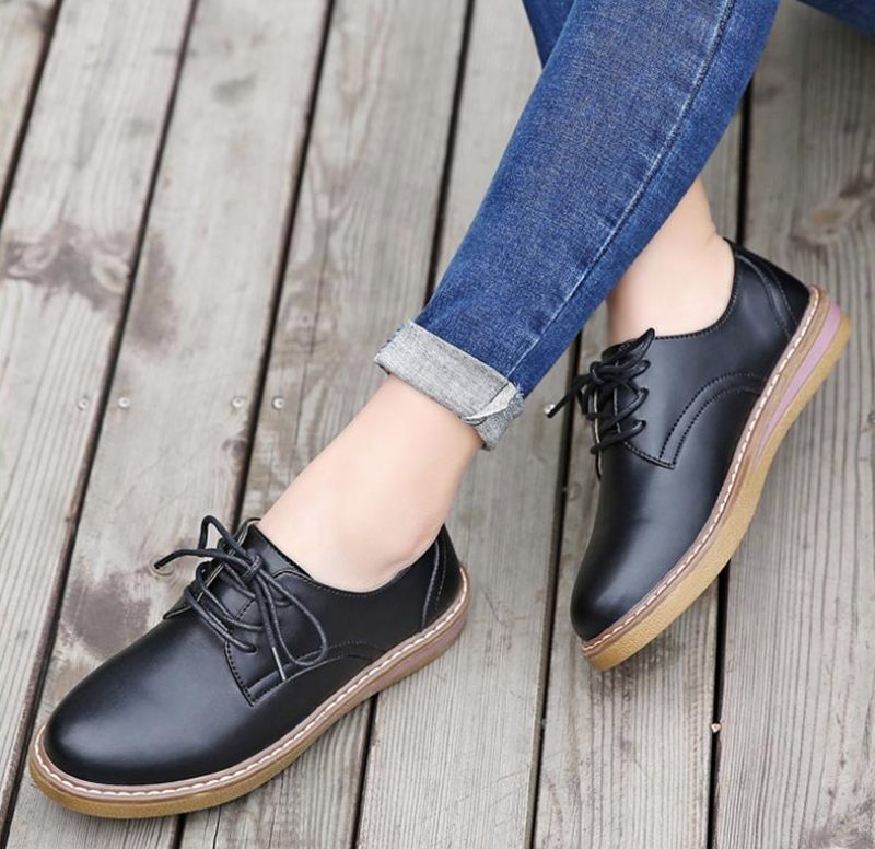 Camile Oxford Loafer Dam - Beige