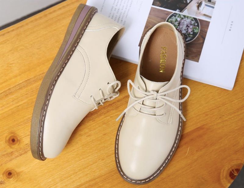 Camile Oxford Loafer Dam - Beige