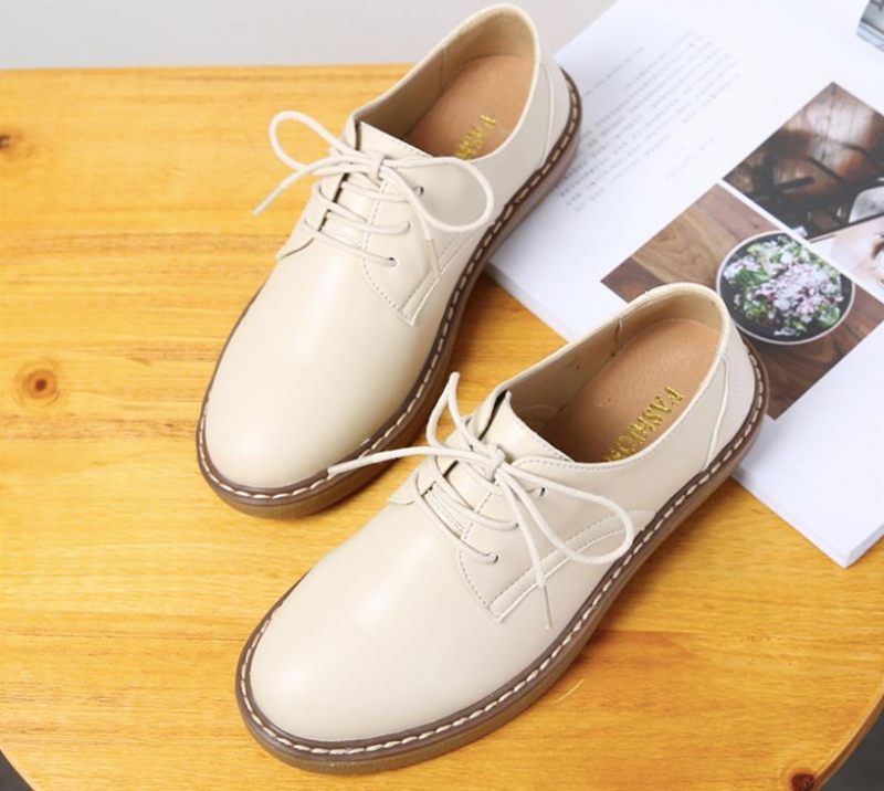 Camile Oxford Loafer Dam - Beige