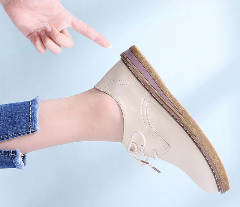 Camile Oxford Loafer Dam - Beige
