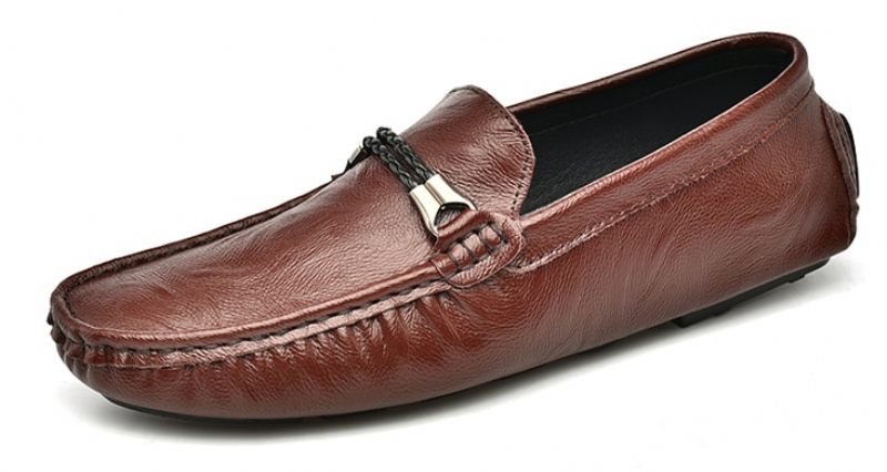 Camilo Loaferskor För Män - Brun