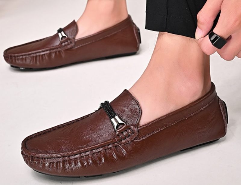 Camilo Loaferskor För Män - Brun