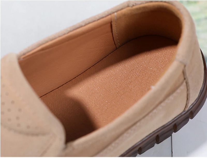 Capra Dam Loafers Skor - Beige