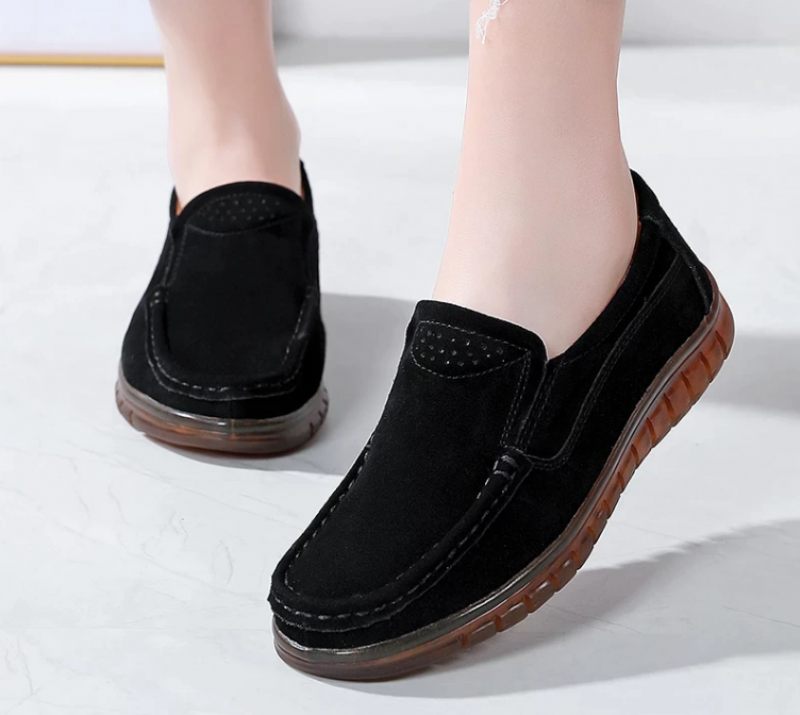 Capra Dam Loafers Skor - Beige
