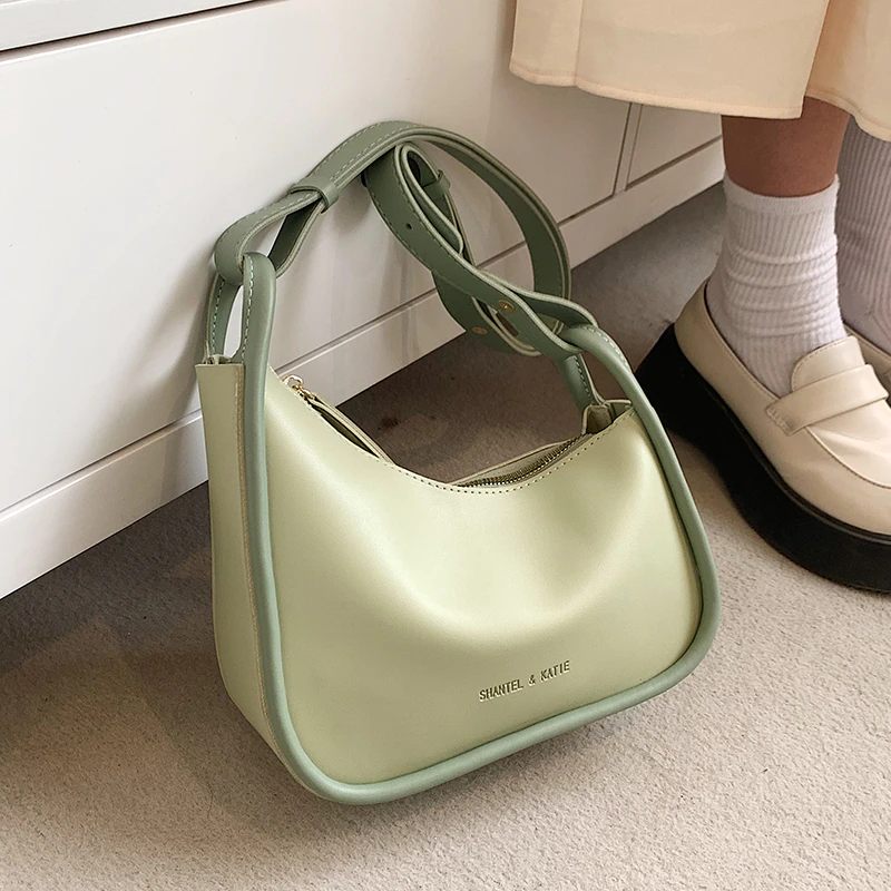 Capricho Crossbody-handväska I Konstläder För Kvinnor - Grön