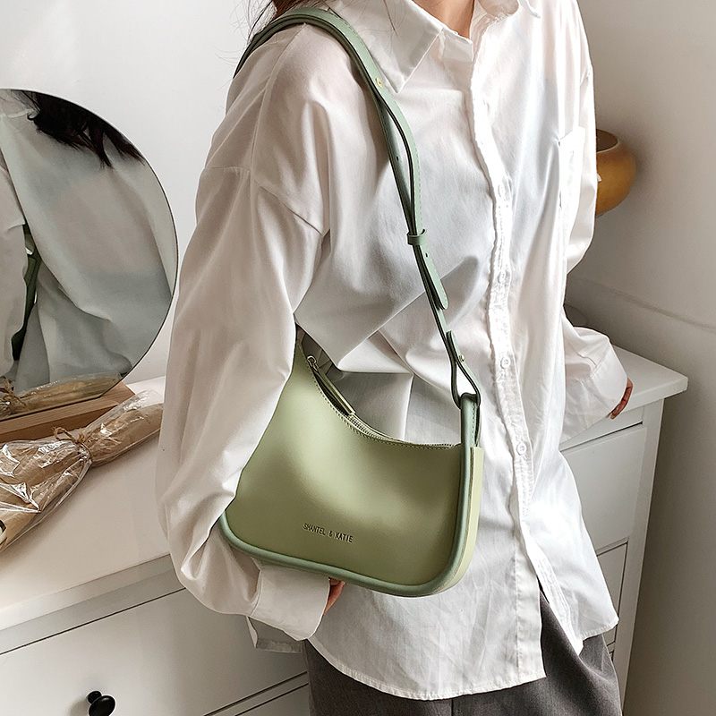 Capricho Crossbody-handväska I Konstläder För Kvinnor - Grön