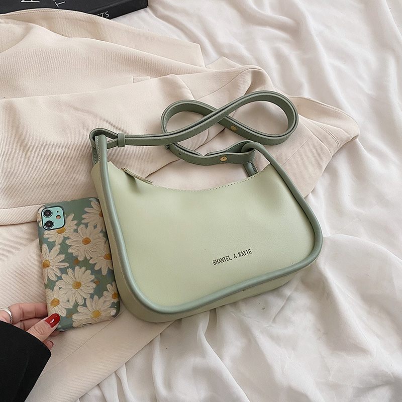 Capricho Crossbody-handväska I Konstläder För Kvinnor - Grön