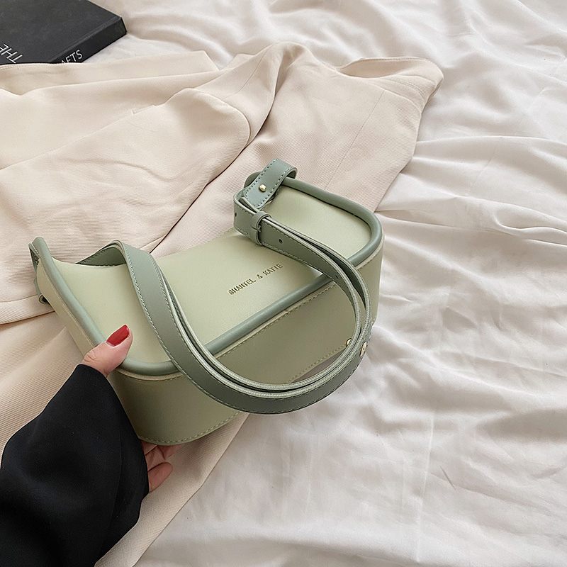 Capricho Crossbody-handväska I Konstläder För Kvinnor - Grön