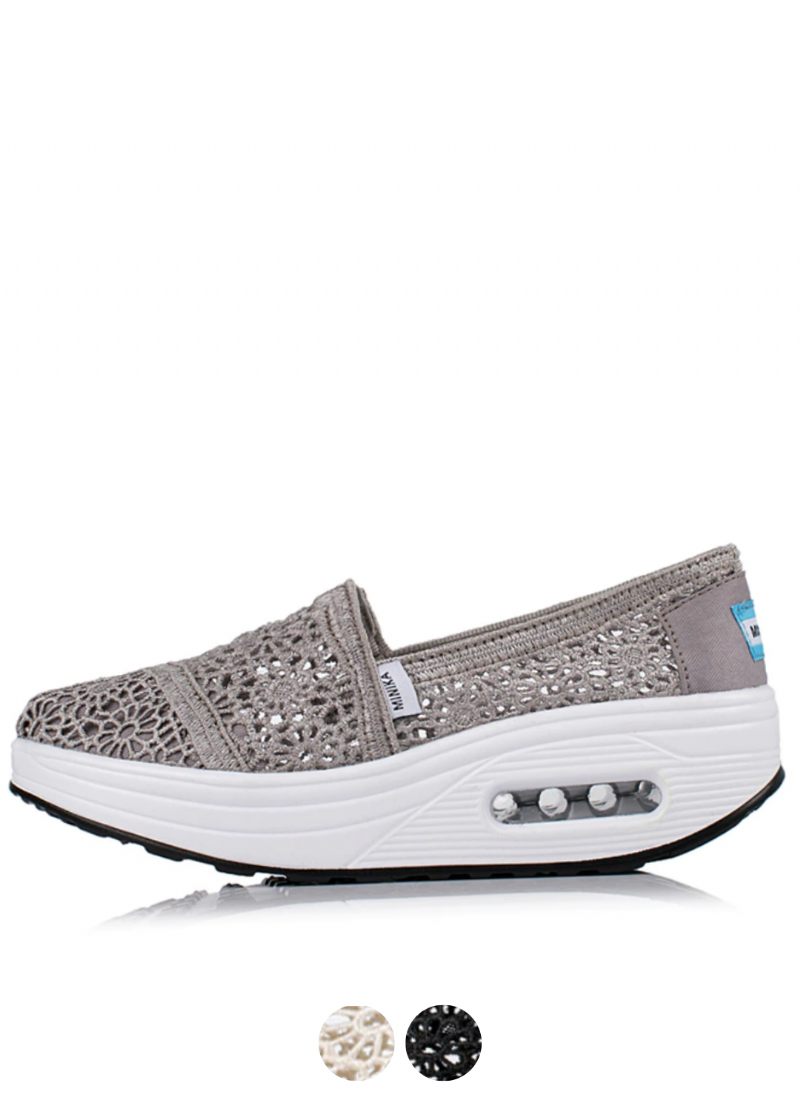 Caridad Platformskor För Kvinnor Andas Slip On