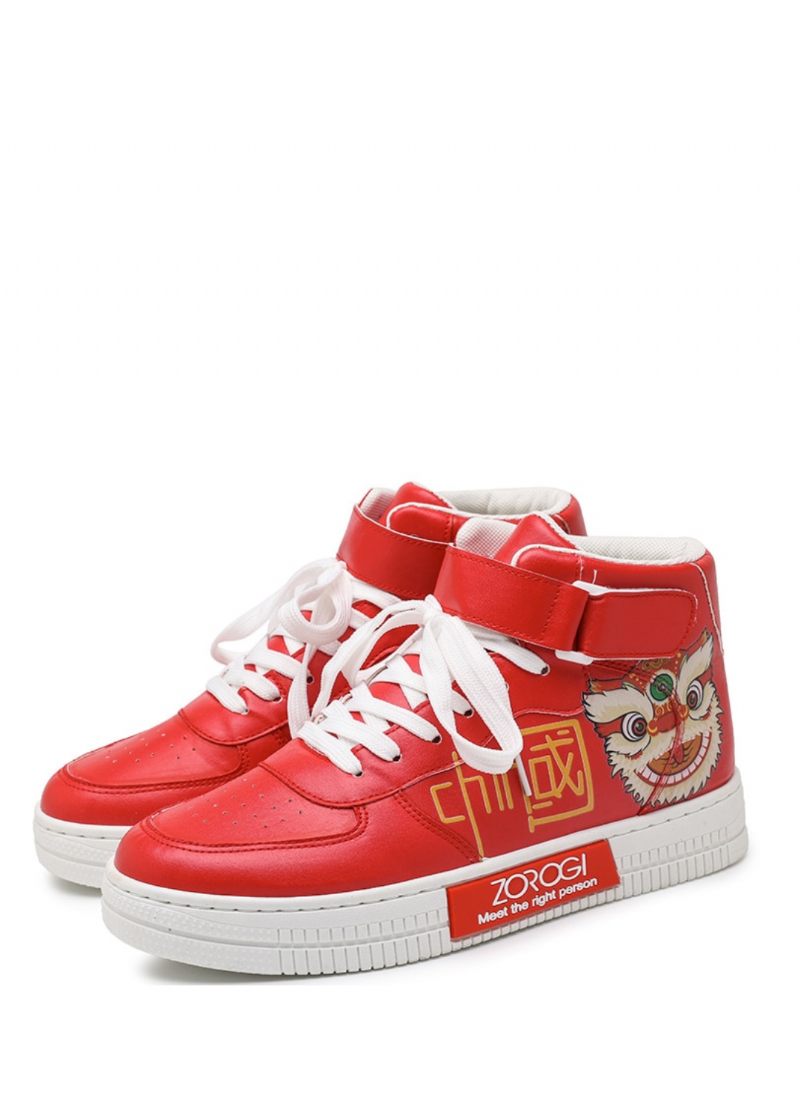 Carles Pojkar Höga Sneakers