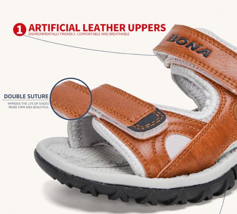 Carles Pojkmode Sandaler - Orange