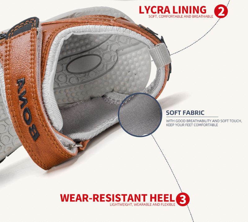Carles Pojkmode Sandaler - Orange