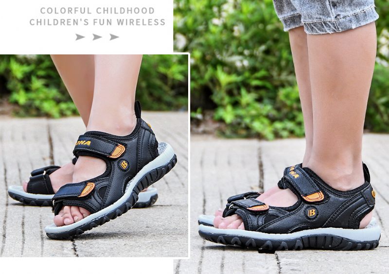 Carles Pojkmode Sandaler - Orange