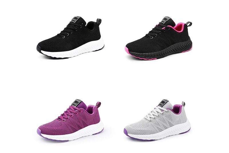 Carlie Sneaker Svarta Skor För Kvinnor - SvartVit
