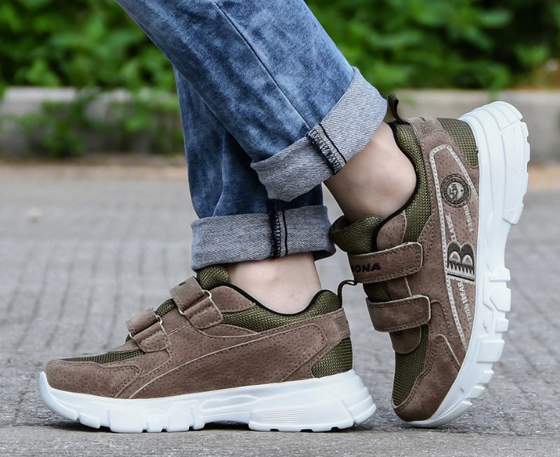 Carlos Pojkar Mode Sneaker - Brun