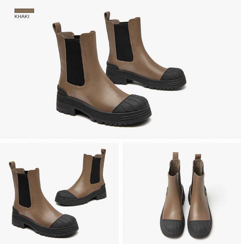 Carlota Höststövlar För Kvinnor - Beige