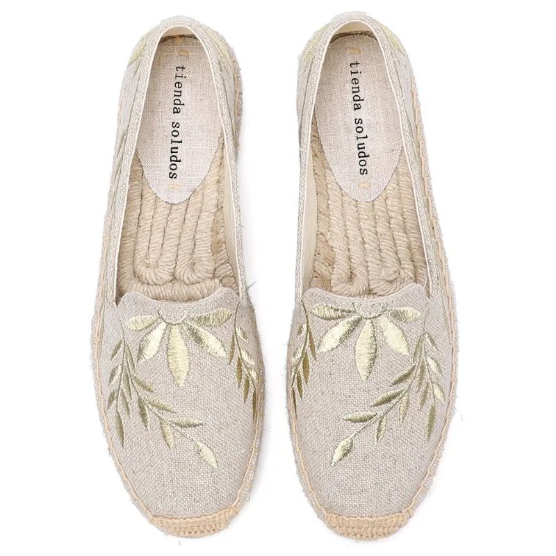 Carmelia Slip On Espadrilles För Kvinnor - Kaki