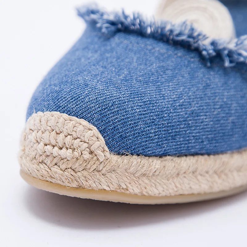 Carmen Espadrilles Dam Ankelrem Kilar - Blå