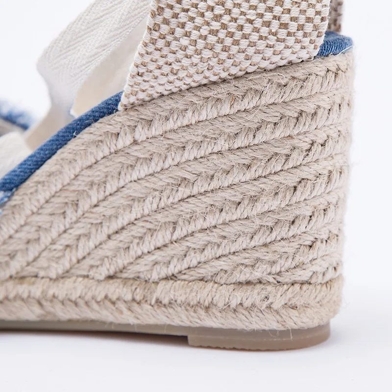 Carmen Espadrilles Dam Ankelrem Kilar - Blå